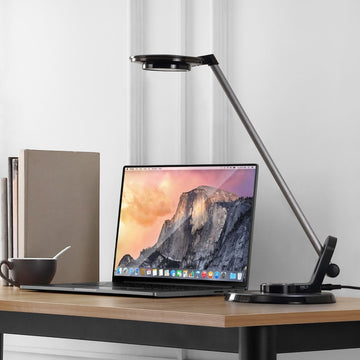 Dixon 18.5" Aluminum Contemporary Minimalist Adjustable Dimmable USB Charging LED Task Lamp - JONATHAN Y
